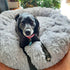 PET Home Donut Pet Bed Calming Dog Bed -  Fluffy Plush Puppy Cat Bed with Anti-Slip Bottom, Round Cuddler Pet Bed for Large Medium Small Dogs and Cats